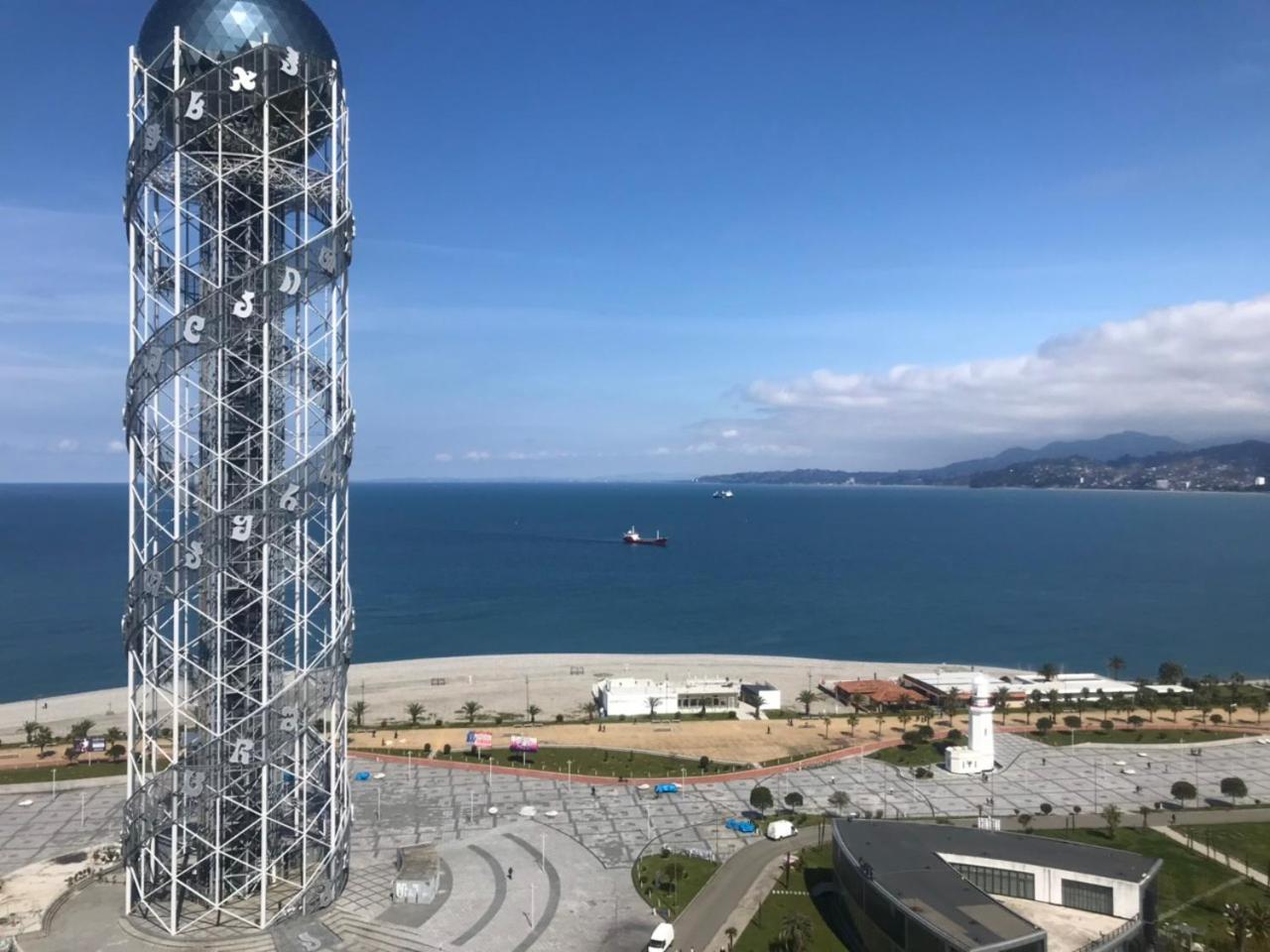 Premium Apartment In Porta Batumi Tower Exteriör bild